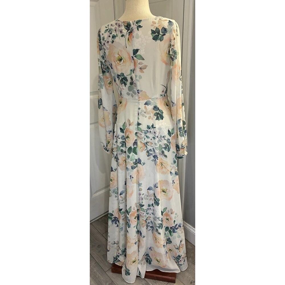 Yumi Kim x BHLDN Sunday Rose Floral Long Sleeve Maxi Dress Cottagecore Size 8 - Picture 4 of 14
